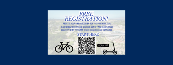 UCPD Free Bike Registration