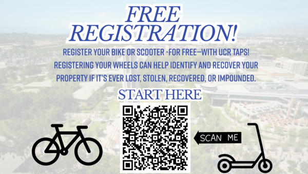 UCPD Free Bike Registration